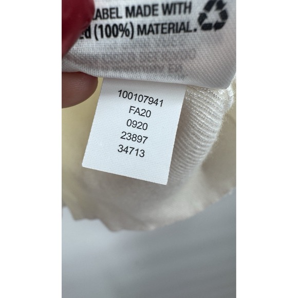 Y2K INC Womens Medium Babydoll Sweater V-Neck Faux Wrap Cottagecore Preppy Retro - Picture 6 of 10